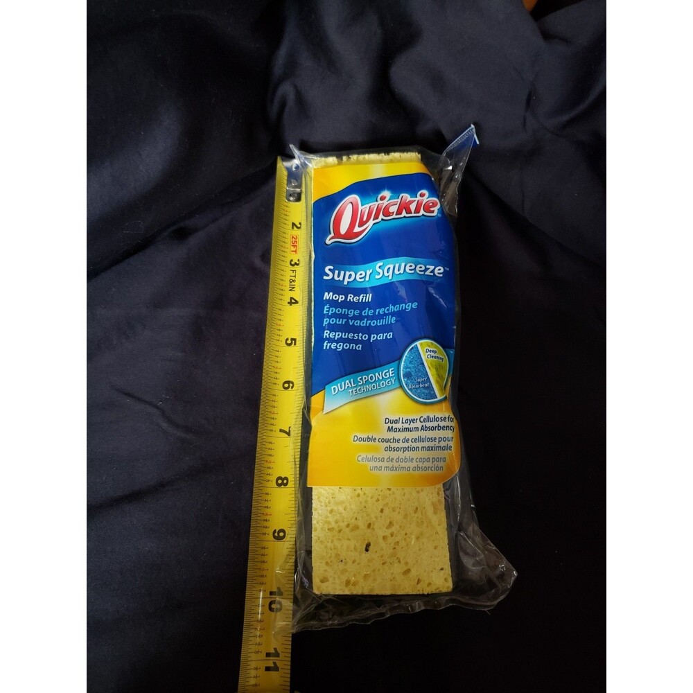 Quickie Mop Refill Super Squeeze #050, Fits Quickie Mop Dual Sponge